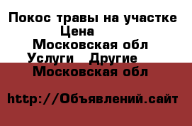 Покос травы на участке › Цена ­ 350 - Московская обл. Услуги » Другие   . Московская обл.